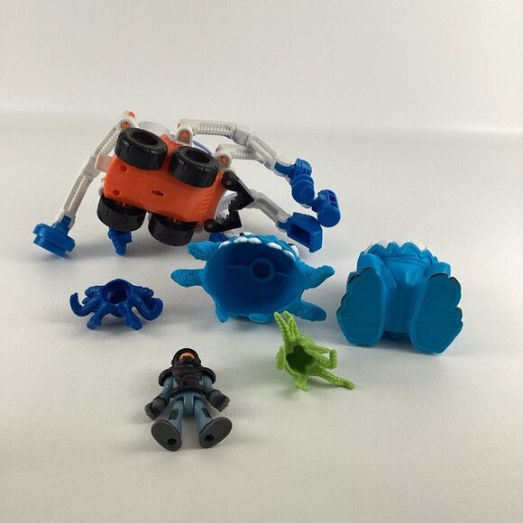 Fisher Price Imaginext Lunar Moon Rover Vehicle Figures Alien Creatures Lot 2008 - Picture 8 of 11